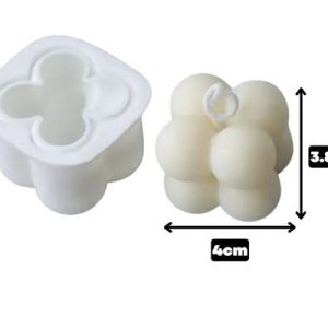Bubble Cube Candle Silicone Mold