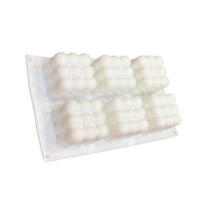 Bubble Candle Silicone Mould – 6 Cavity High Quality Candle Making Mould