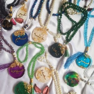 Resin Crystal Beads Tasbeeh (100 Beads)