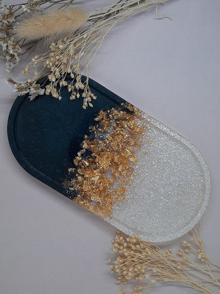 Resin Twinkle Tray 9 Inch