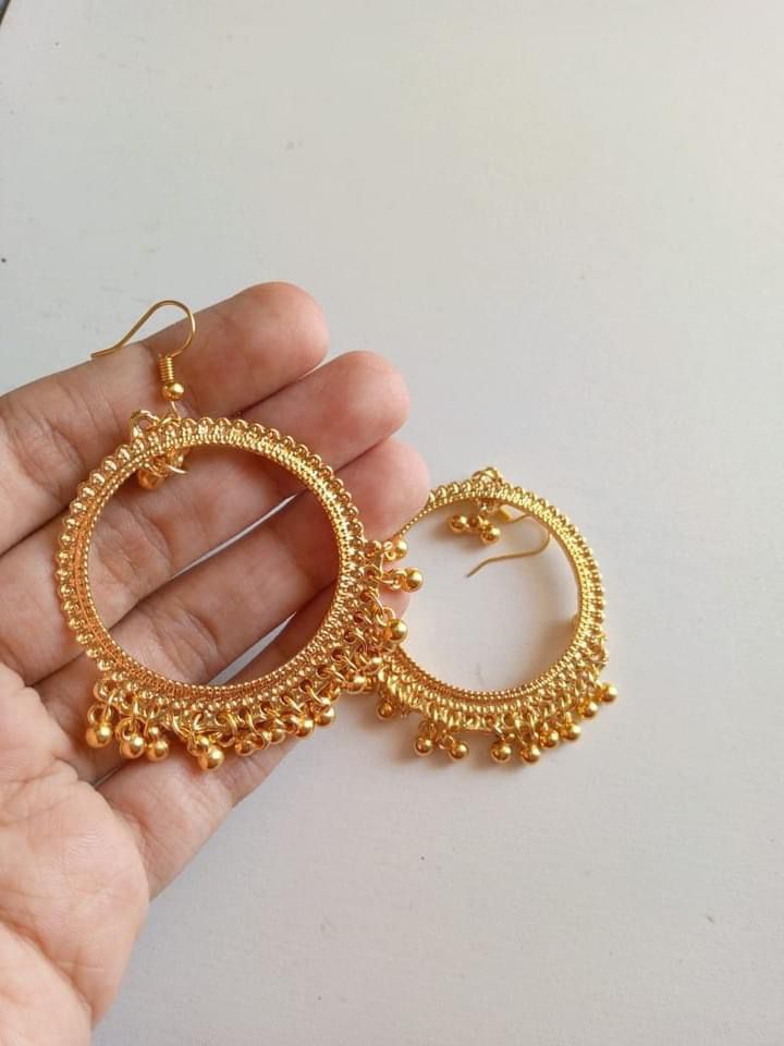 Resin Jhumka Circle Shape Earring Base Kit – DIY Jewelry Making Set