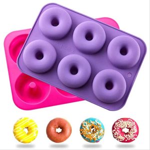 Donut Shape Silicone Mould – 6 Cavity for Soap, Chocolate & DIY Crafts