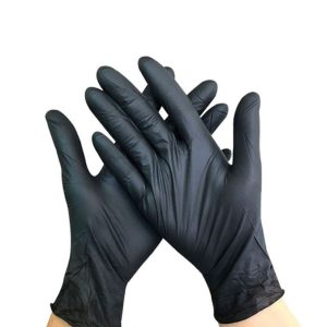 Black Disposable Gloves (1 Pair)