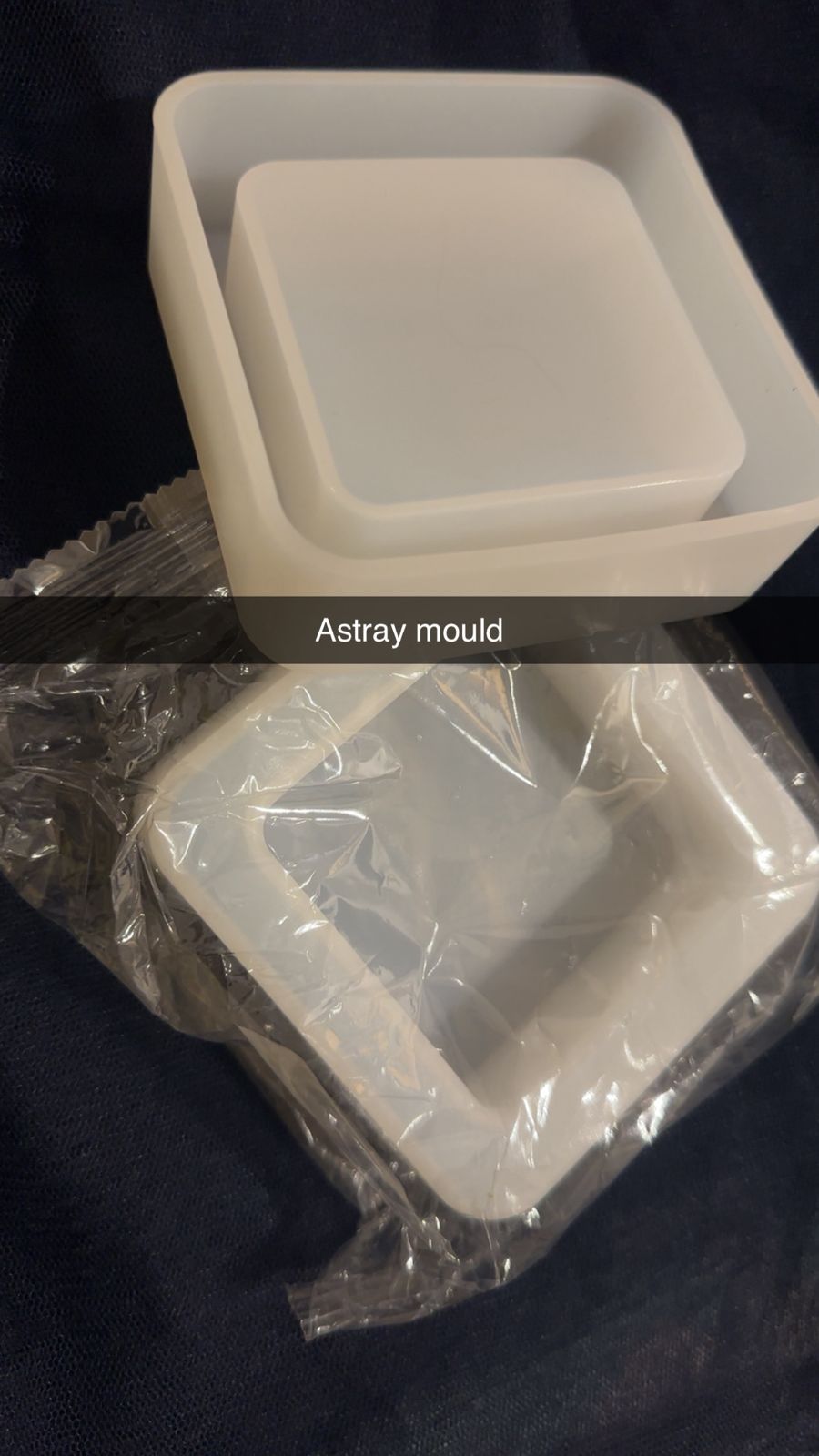 Silicone Ashtray Mould – Resin Casting Mold for DIY Craft, Handmade Resin Ashtray Making
