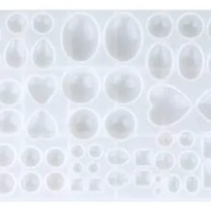 Resin Geometric Studs and Locket Silicone Mould