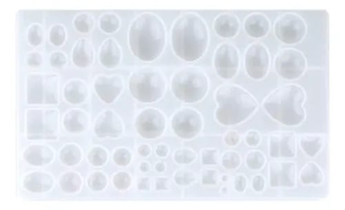 Resin Geometric Studs and Locket Silicone Mould