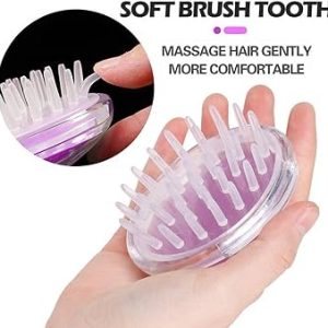 Silicone Scalp Massage Shampoo Brush
