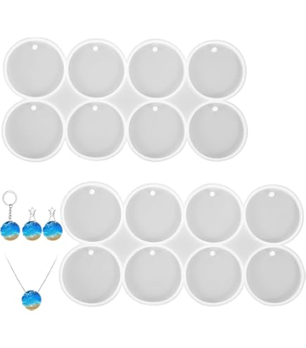2 Inch Round Silicone Resin Mould