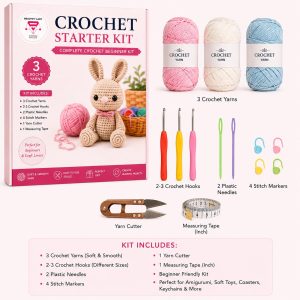 Crochet Yarn Kit for Beginners