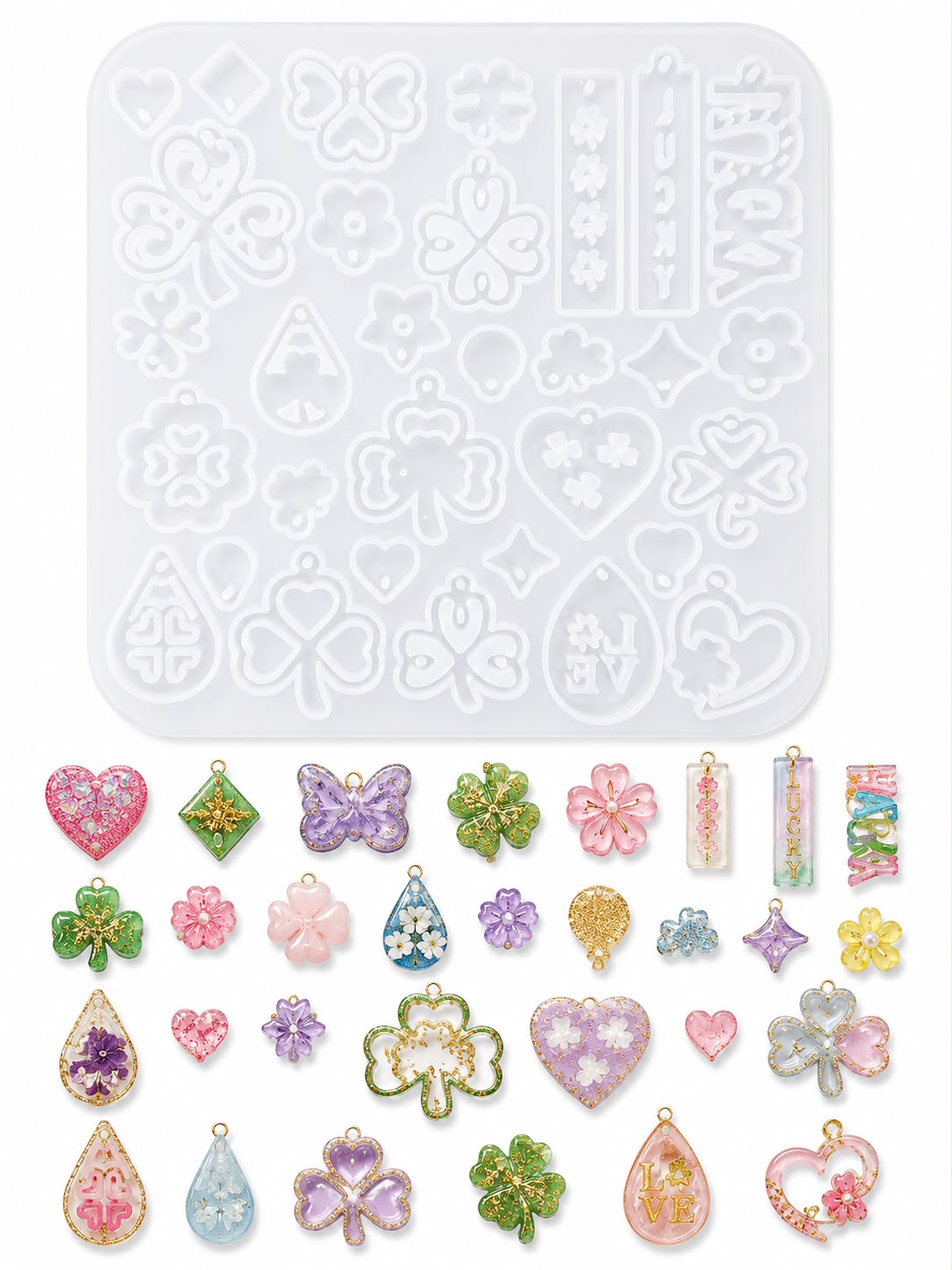 Silicone Resin Charm Mold