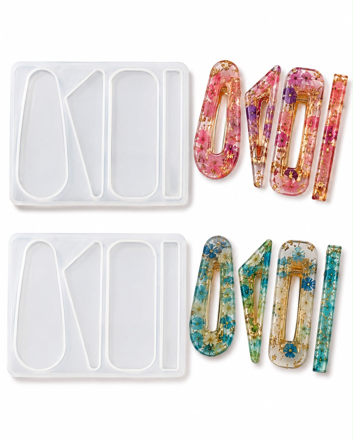 Silicone Resin Hair Clip Mold