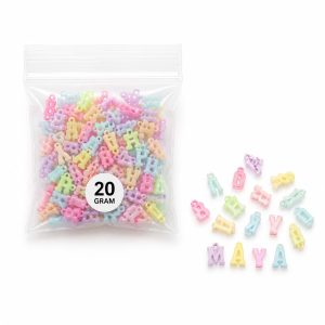 Alphabet Charms – 20 Gram Pack