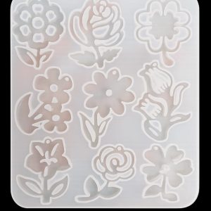 Flower Silicone Resin Mold | Reusable Mold for Epoxy & UV Resin Crafts