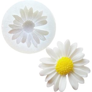 Daisy Flower Silicone Mold – Reusable Resin & Craft Mold (6.9cm)