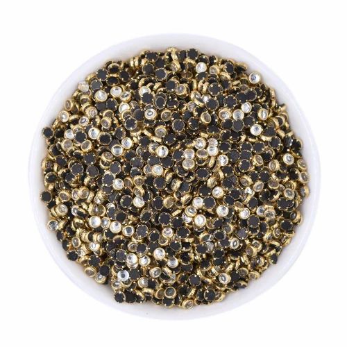 5g Round Kundan Stones for Jewelry Making & DIY Crafts
