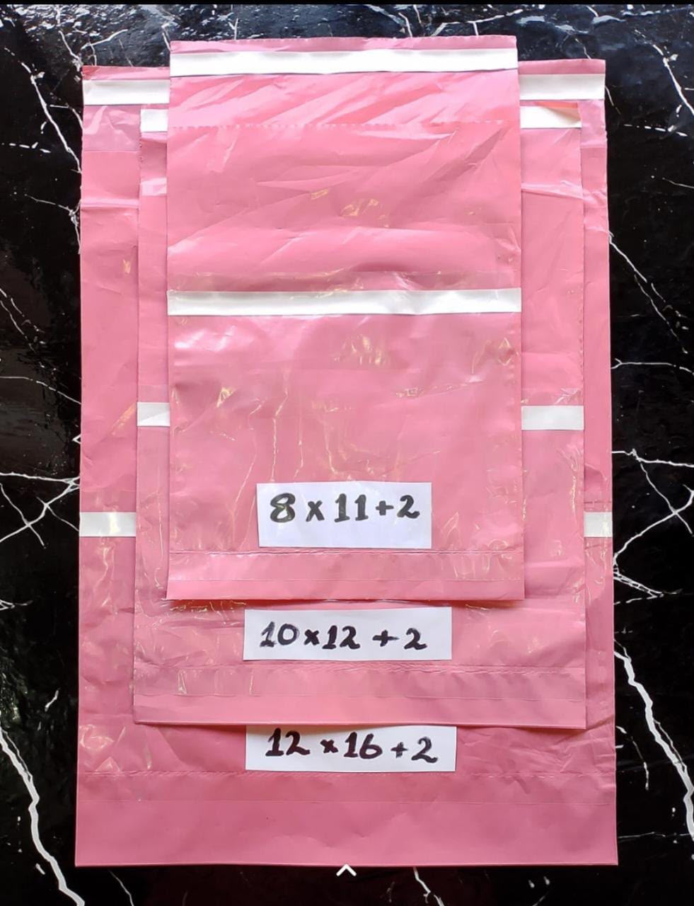 Pink Courier Bags (1 KG) – Premium Waterproof Self-Sealing Shipping & Packaging Bags