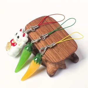 Mobile Phone Charm Straps (Pack of 10) – Colorful Lanyard Straps with Metal Lobster Clasps
