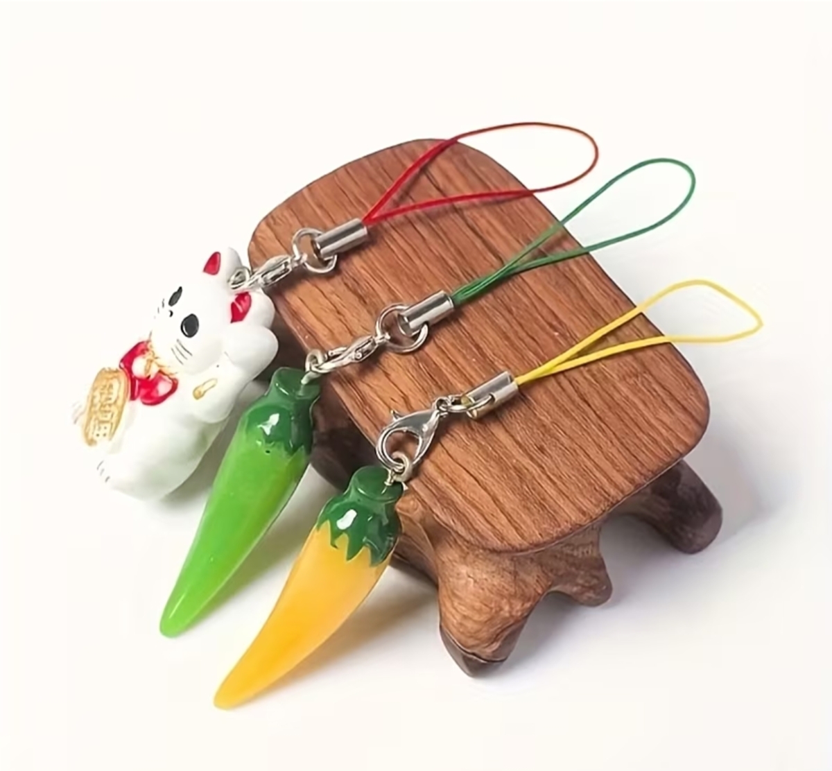 Mobile Phone Charm Straps (Pack of 10) – Colorful Lanyard Straps with Metal Lobster Clasps