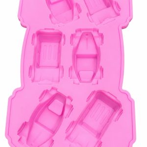 6-Cavity Car Silicone Mould – Soap, Chocolate & DIY Crafts