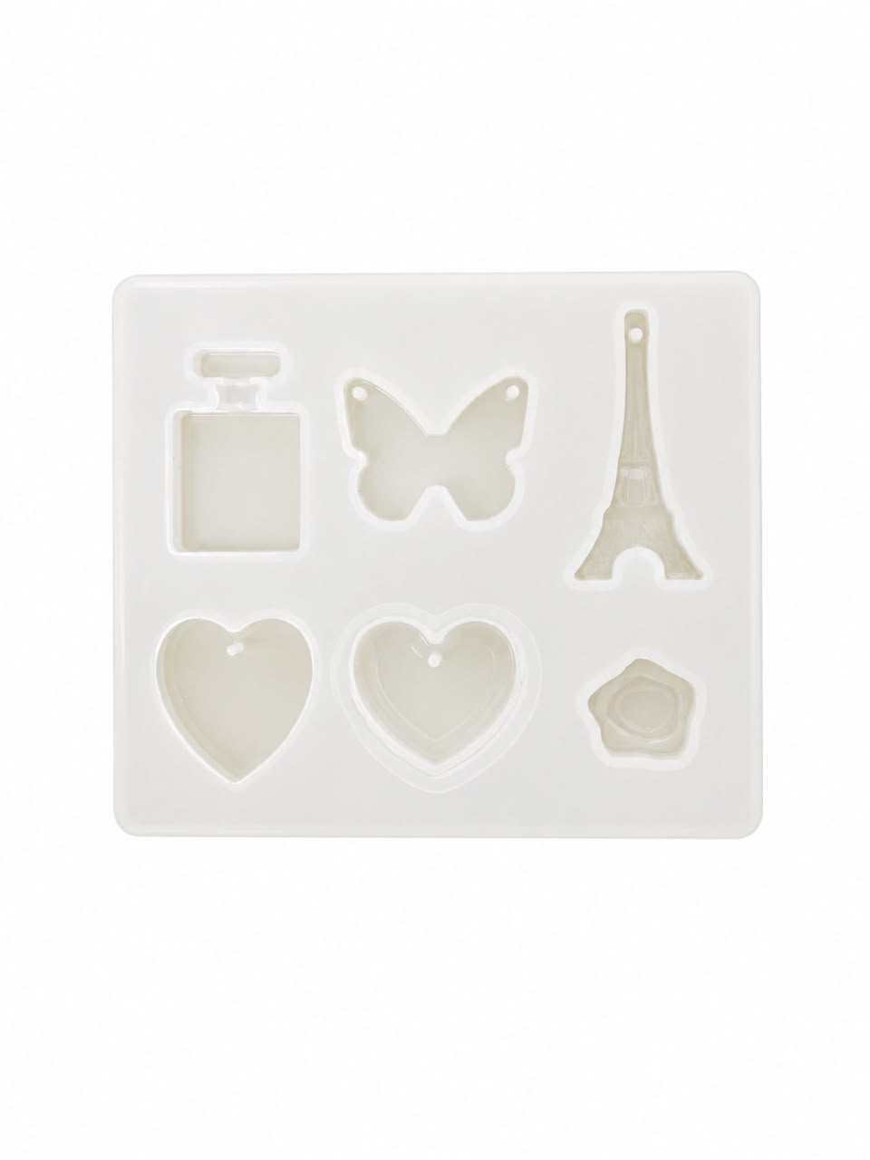 Silicone Resin Charm Mould – 6 Designs