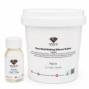Crystal Poxy Easy Mold Making Silicone Rubber – 2-Part Silicone System