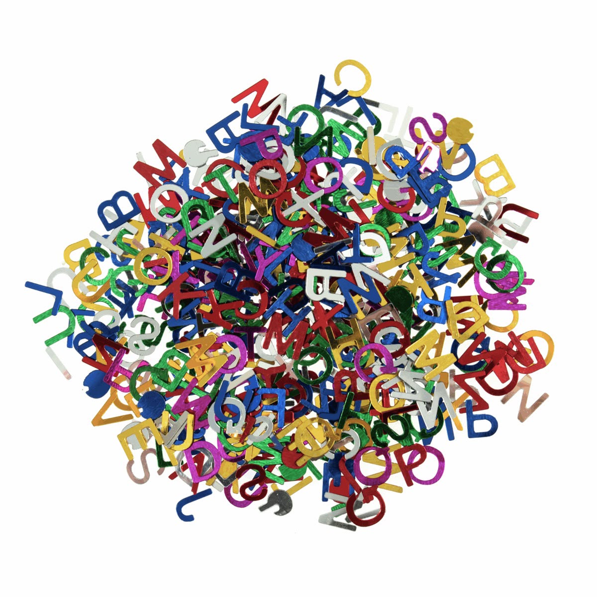 Multicolor Alphabet Confetti – 5g