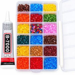 Bedazzling Kit – Colorful Embellishments with B-7000 Glue